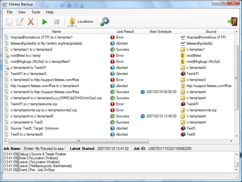 Windows 7 Febees Backup 1.5 full